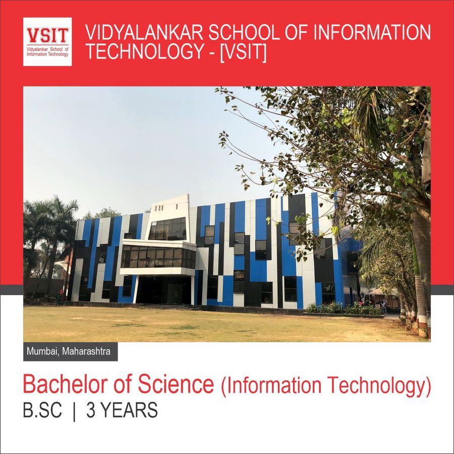 B.Sc in Information Technology at Vidyalankar School of Information Technology, Mumbai (All Areas)